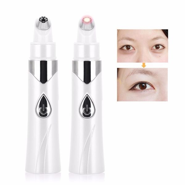 Olho Anti Wrinkle Elétrico Instrumento Escuro Círculo Saco De Olho Remoção Anti Envelação Vibração Massager Cuidados Olhos Pen