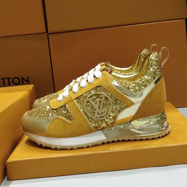 

new womens sports shoes fashion run away sneaker with box casual style women shoes luxury zapatos de mujer fashion lady shoes fast shipping, Black