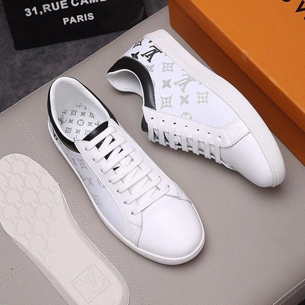 

drop ship luxembourg sneaker mens shoes comfortable footwears vintage shoes outdoor walking style lace -up sports shoes scarpe da uomo, Black