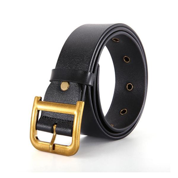 

western ins d buckle leather black red women belt fashion jeans sweater suits coat women belt, Black;brown
