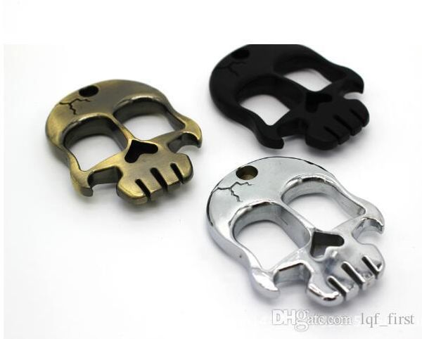 

2018 new head survival edc ring brass knukles iron dusters fist tactical survival outdoor self defense tool