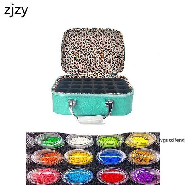 

new diamond painting accessories cross stitch tool box container diamond storage bag 5d embroidery mosaic rhinestones tools t200117