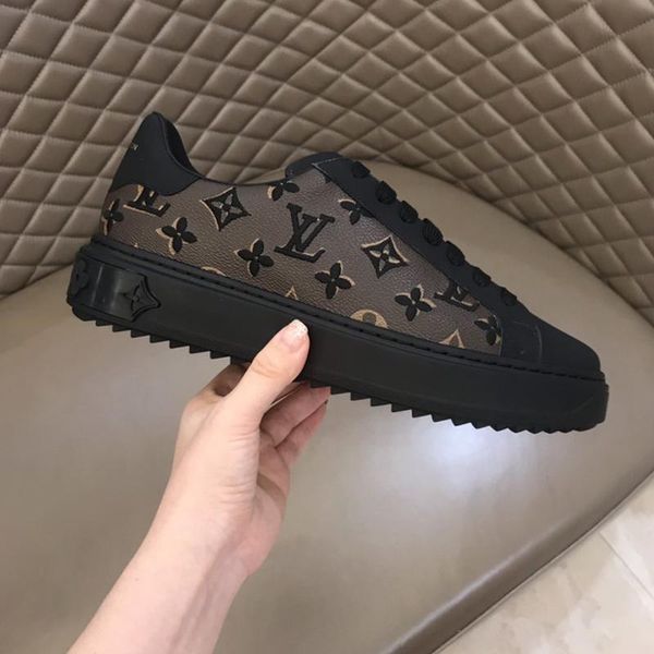 

2020 дизайнер личности luxury mens casual спортивная обувь, высокое качество мужские дышащие повседневная обувь моды спорта mens обувь разме, Black