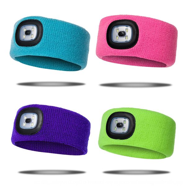 

glare led hunting and fishing head knitted headlights with lights