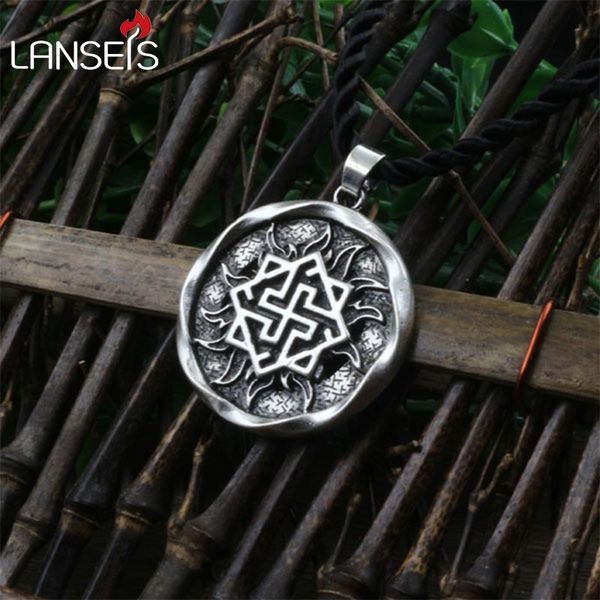 

1pcs valkyrie pendant jewelry pagan amulet slavic symbol warrior talisman pendant norse occult germanic men necklace, Silver