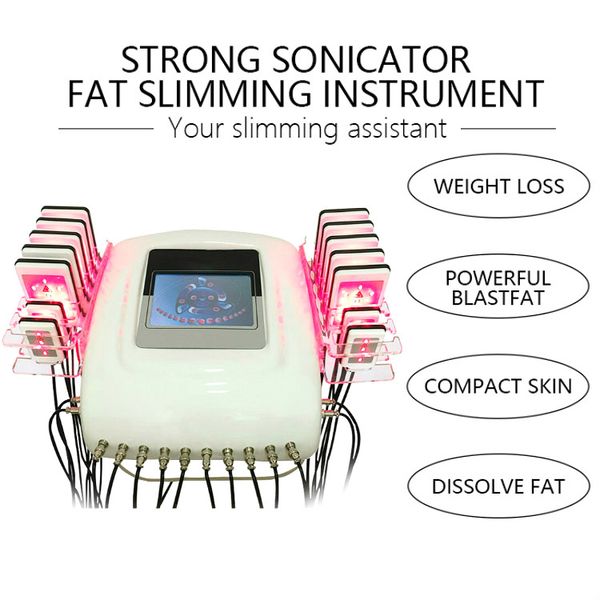 

unique design skin tightening laser machine for body slimming 650nm diode laser low level laser therapy, Black