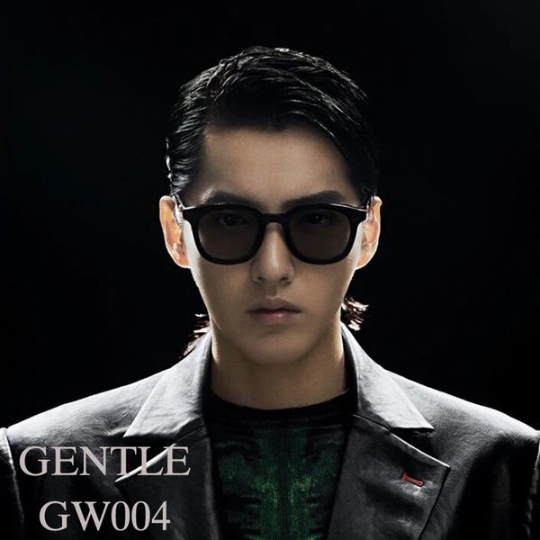 

sunglasses 2021 fashion korean brand men women gentle gw004 polarizing uv400 lenses with case, White;black
