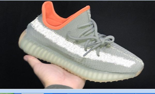 

2020 desert sage sesame static true form hyperspace tail light outdoor shoes bred sneakers size 36-47