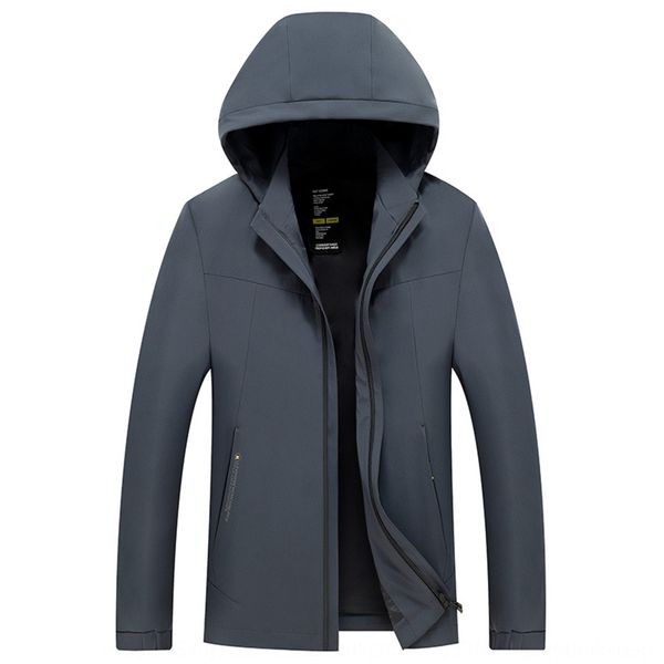 

2020 spring new simple thin casual hooded 2020 spring new men's simple thin casual jacket hooded men's jacket, Black;brown