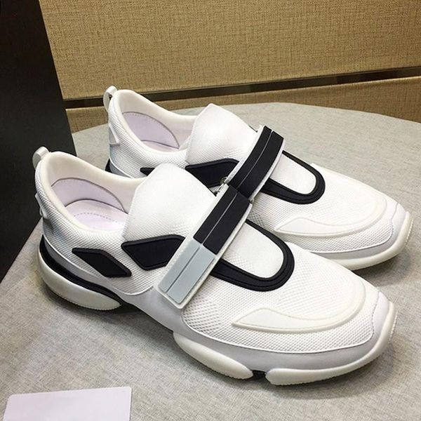 

new arrival cloudbust sneakers mens shoes design comfortable sports shoes hook &loop low casual men shoes scarpe da uomo di lusso, Black
