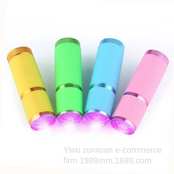 

0sujj 9led фиолетовых анти-подделке водяных знаков обнаружения фото скорпион вспышка flashlightflashlightlamp банкнота проверка фонарик led