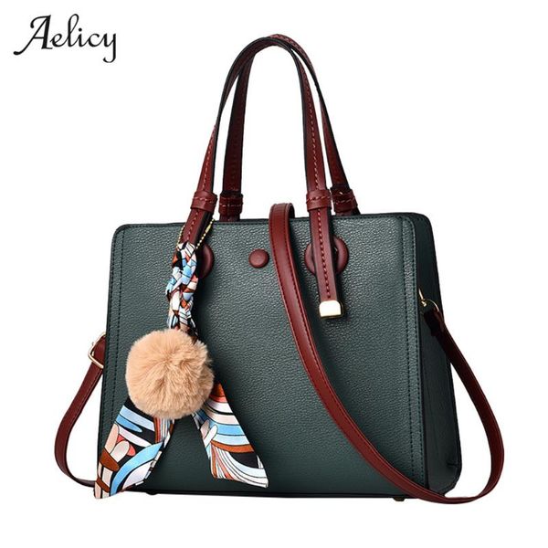 

aelicy women leather bag solid women pu leather handbags luxury lady hand bags purse pocket messenger bag