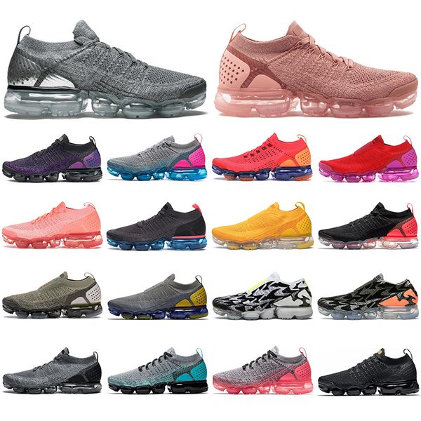 

2020 running shoes fly 2.0 black white night purple volt women mens trainers runner athletics outdoor breathable sport sneakers