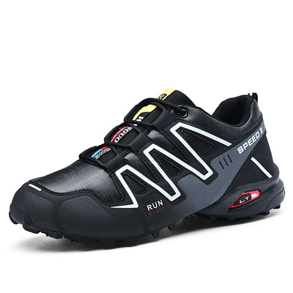 

classic men hiking shoes cool style mountaineering shoes lace up leather sport spring outdoor camping trekking sneakers