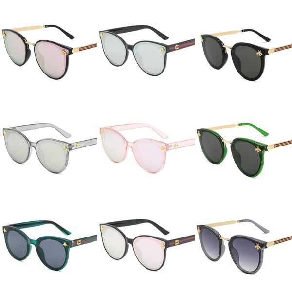 

2020 new fashion children sunglasses boys girls kids baby child sun glasses gifts for christmas a2632 6111 children's sunglasse#472, White;black