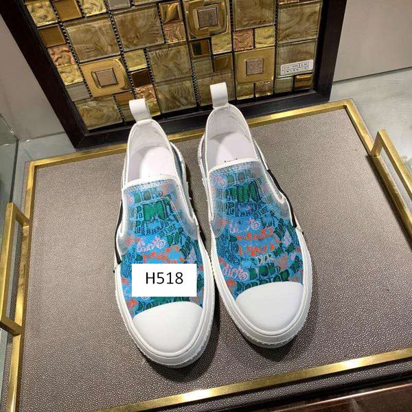 

fashion classic 19fw b23 oblique high low sneakers vintage platform obliques technical leather womens trainers size 35-44, Black