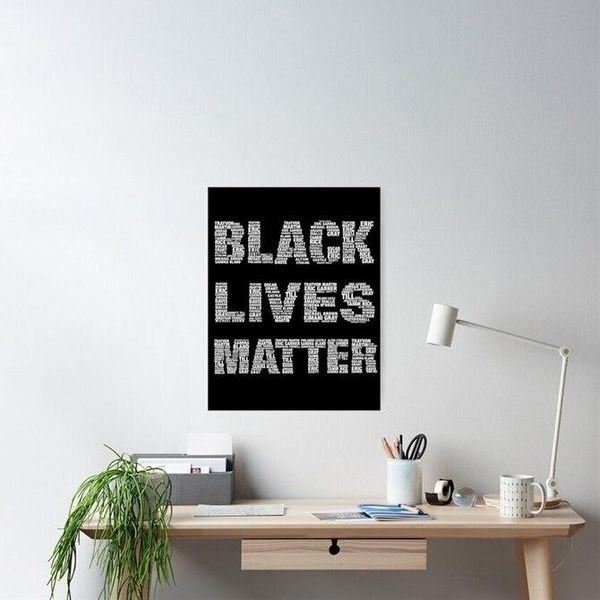 

modern abstract canvas painting i can't breathe george floyd black lives matter posters prints giclee wall art picture for home office
