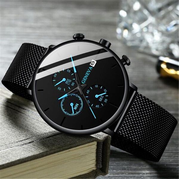 

business watch calendar clock quartz watch men's famous dress fashion watches men ultra thin wrist, Slivery;brown