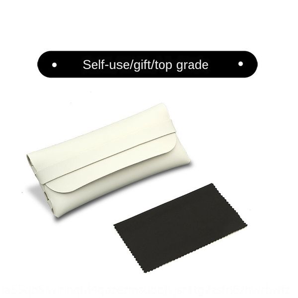 

portable leather soft bag handmade sun sun glasses box pvc leather handmade sunglasses box, Blue