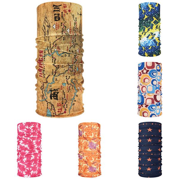 

dropshipping открытый бесшовные постоянно меняющийся магические косынку мужчин и женщин, езда на велосипеде платках маска для лица воротник, Blue;black