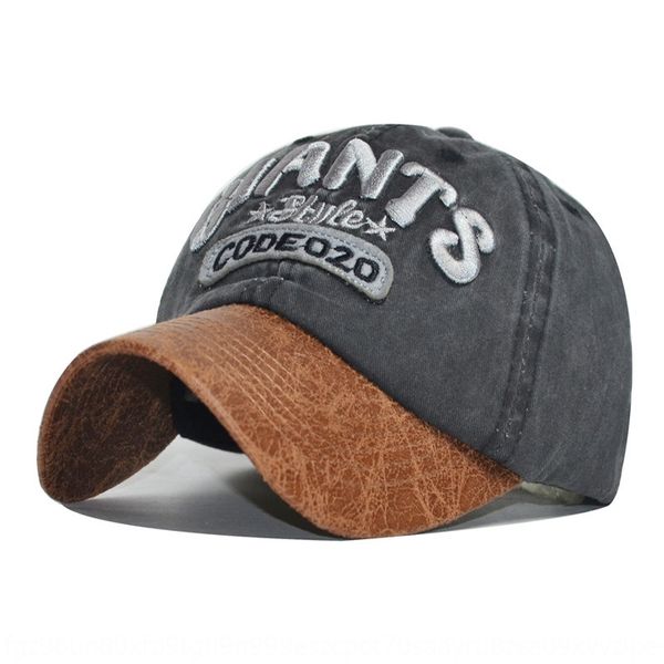 

men' new denim summer letter embroidery baseball cap embroidered baseball cap sun hat, Blue;gray