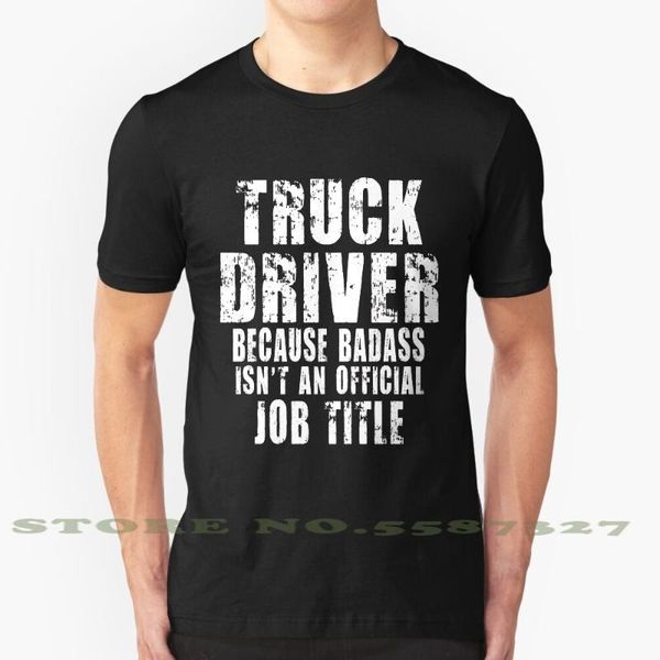 

забавный водитель грузовика футболка урожай badass trucker прохладный дизайн модные футболки tee водитель грузовика trucker смешные cute, White;black