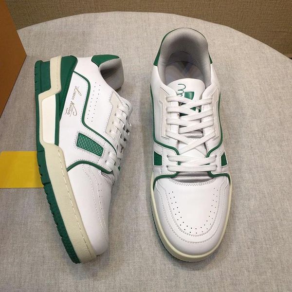 

new new arrival trainer sneaker mens shoes lightweight autumn and winter luxury lace -up shoes fashion design soft footwears sports mens sho, Black