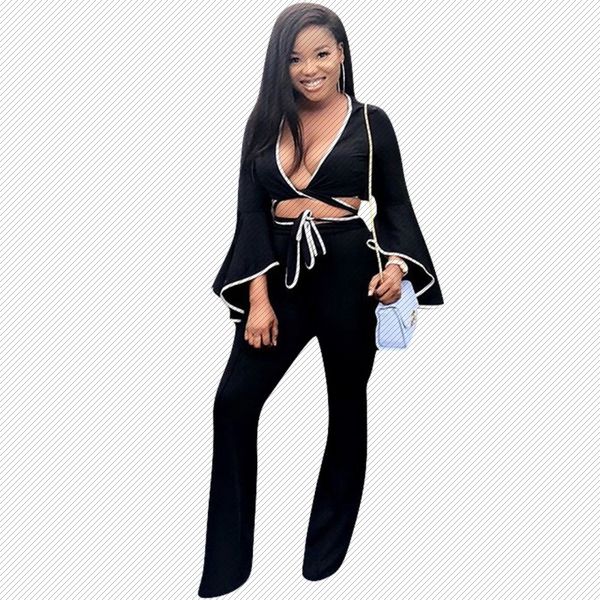 

j6041 new style amazon european and american womens strap two-piece casual two-piece set, Gray