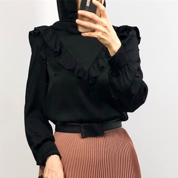 

blusas mujer de moda 2019 long sleeves blouse women shirt musulim islamic blusa feminina camisas mujer chemisier femme