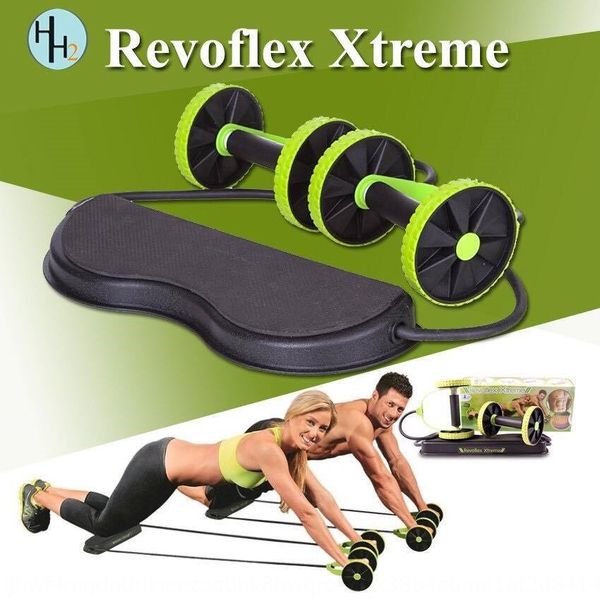 

gxeox multi-functional abdominal wheel roller double-wheel tension device abdominal muscle roller tension rope automatic rebound revoflex xt