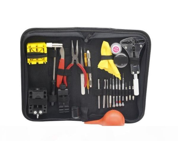 

27pcs useful watch tools kit for watch repair tool kit parts opener link pin remover spring bar saat tamir aletleri