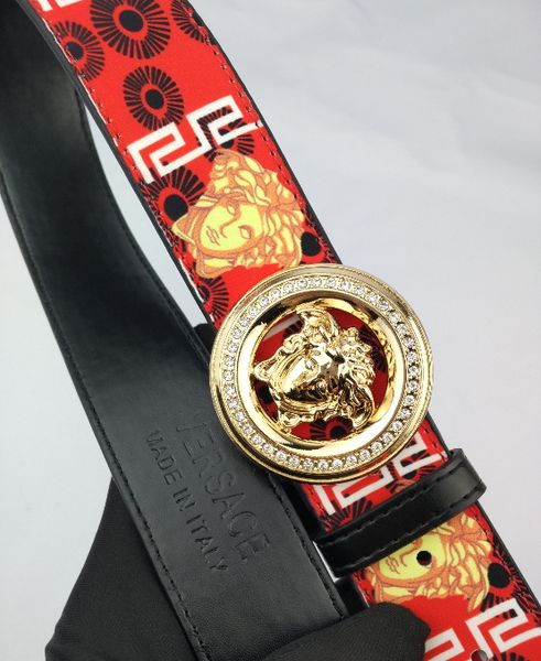 

letters buckle large red flower embroidery belts width is 3.8 cm men luxury designer leather belt mens ing, Black