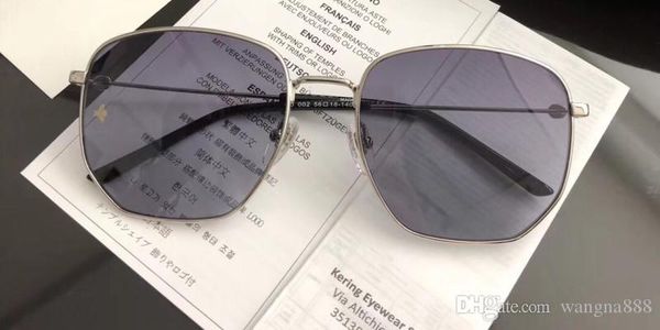 

3960 eyewear luxury sunglasses 3960 elegant special designer with bee uv protection lens frameless come with case, White;black