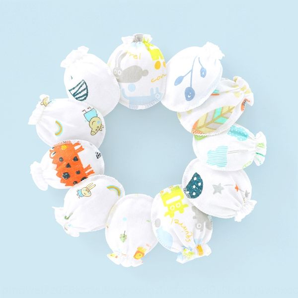 

yn5w2 лето дышащего тонкого ребенок устойчива к царапинам и летом дышащая тонкая марля ребенок устойчивые к царапинам и перчатки новорожденн, White