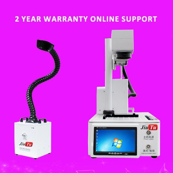 

20w automatic fiber laser separting machine engraver cutter for iphone 11 11pro 8 8p xs xr xsmax rear glass repairing
