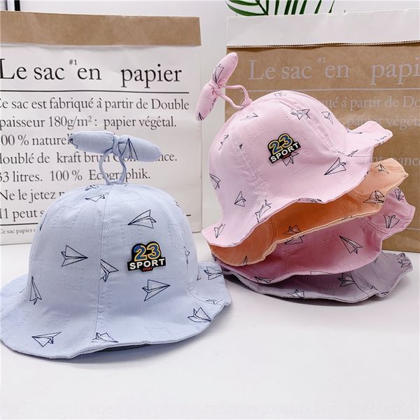 

new creative korean cotton cap baby capbaby fisherman autumn outdoor sun hat children fisherman hat female, Blue;gray