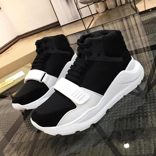 

drop ship mens boots scarpe sportive da uomo vintage check cotton sneakers outdoor walking fashion plus size lace -up casual men shoes, Black