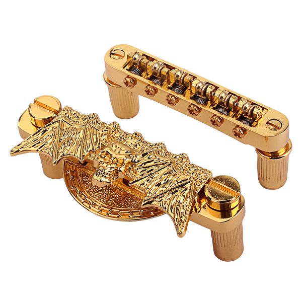 

1 set guitar tuneomatic roller bridge parts for bridge for golden electric guitar