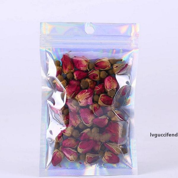 

4.7x7.9in 1000pcs buy resealable plastic bags holographic resealable bags translucent pouches designs dress packaging bag yudzm