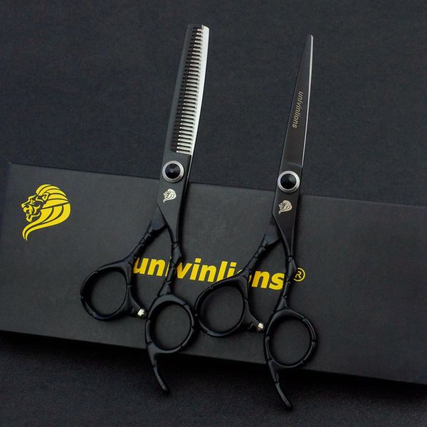 

6" japanese scissors haircut professional thinning scissors shears hair tooth cut salon cutting barber hairdresser kit sissors set