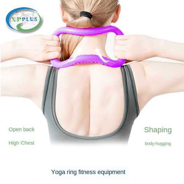 

s8001 women's yoga bottle opener magic ring fascia stretching magic ring yoga back opener