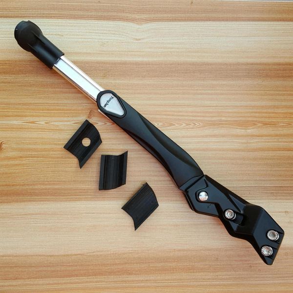 

mountain bike aluminum alloy single bicycle bicycle side support parking rack side support high smooth riding equipment
