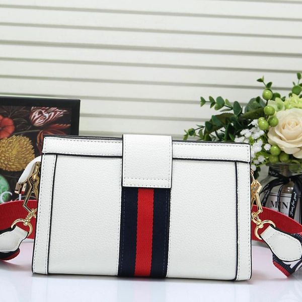 

new arrival womens bag leather zipper shoulder bags luxury design chain crossbody bag clutches handbag lady messenger bags fast delivery