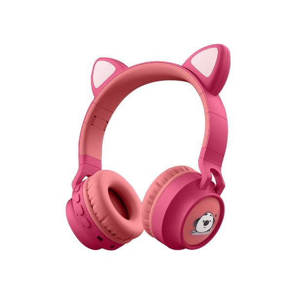 

прекрасные наушники кота уха носили bluetooth для беспроводной гарнитуры bt - 028 - с вулканизацией обновления узды силы