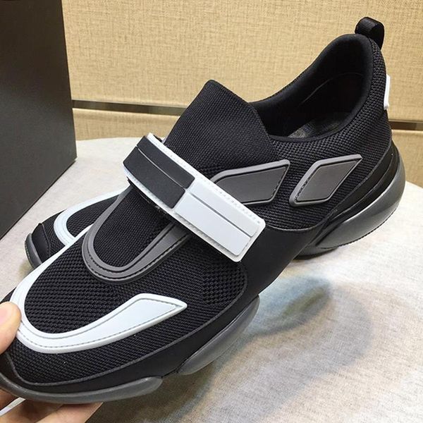 

cloudbust sneakers mens shoes fast delivery lightweight autumn and winter soft footwears vintage plus size hook &loop casual men shoes, Black
