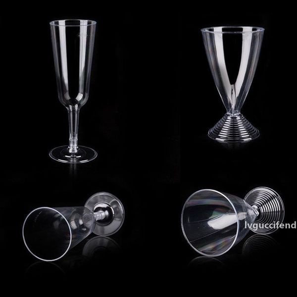 

disposable champagne glass transparent wine cups juice glass hard plastic environmental non-toxic 150ml 200ml clear thickened
