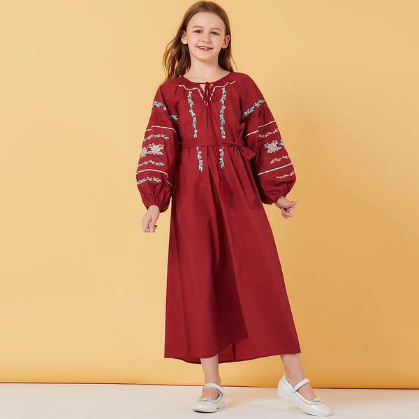 

ramadan eid mubarak kids abaya hijab muslim dress turkey abayas for children islam kaftan dubai caftan oman islamic clothing