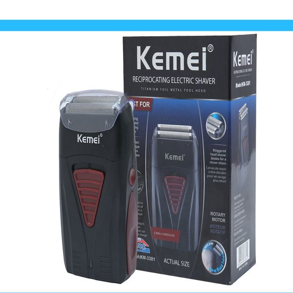 

2016 kemei 3381 baber double edged 4d reciprocating shaver multifunctional powerful usb rechargeable trimmer mens styling tool kemei 3381 wv