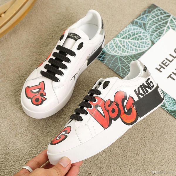 

limited mens leather casual shoes ,platforms print pattern couple shoes fashion personality wild sports shoes size: 38-45 0138, Black
