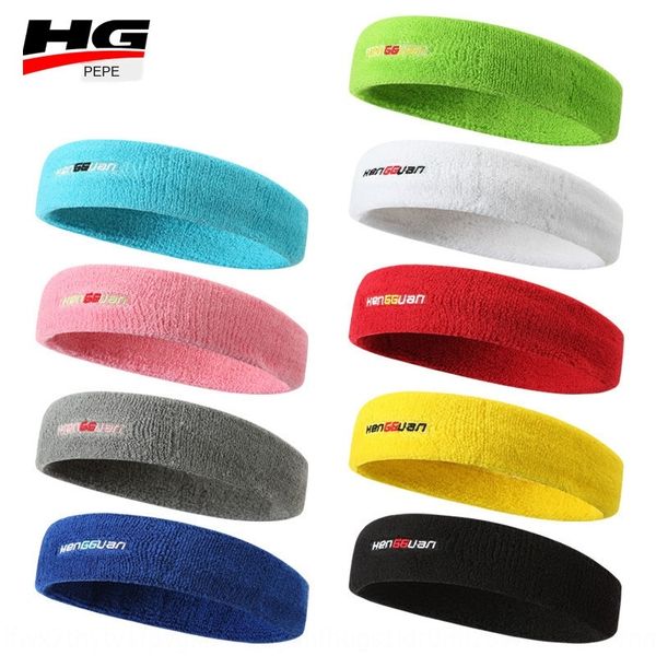 

cy4yh men's fitness running cotton sweat-absorbing belt head basketball bandbasketball hair band sports non-slip sweat-relieving hair b, Yellow;black